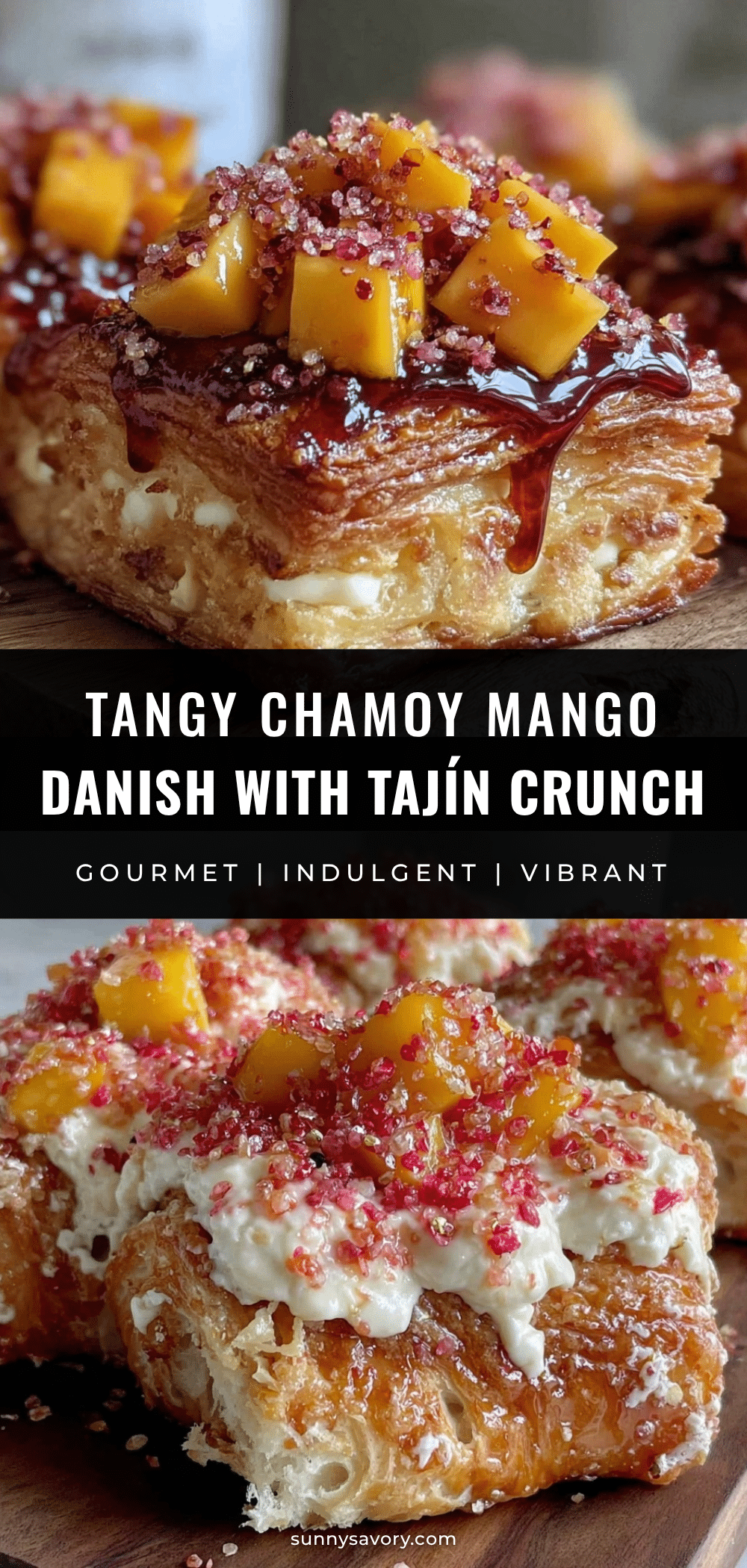 Chamoy Mango Cream Cheese Danish recipe