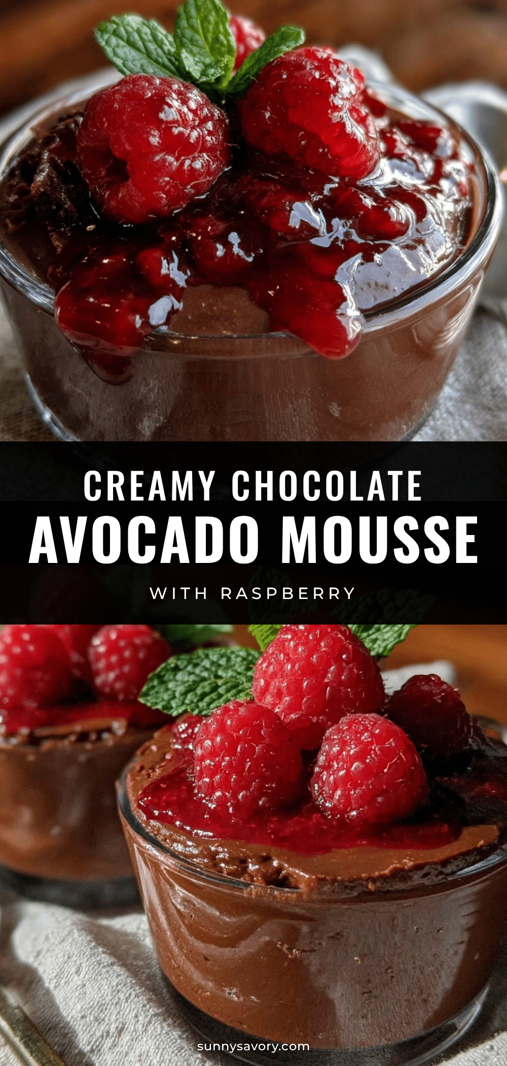 chocolate avocado mousse recipe