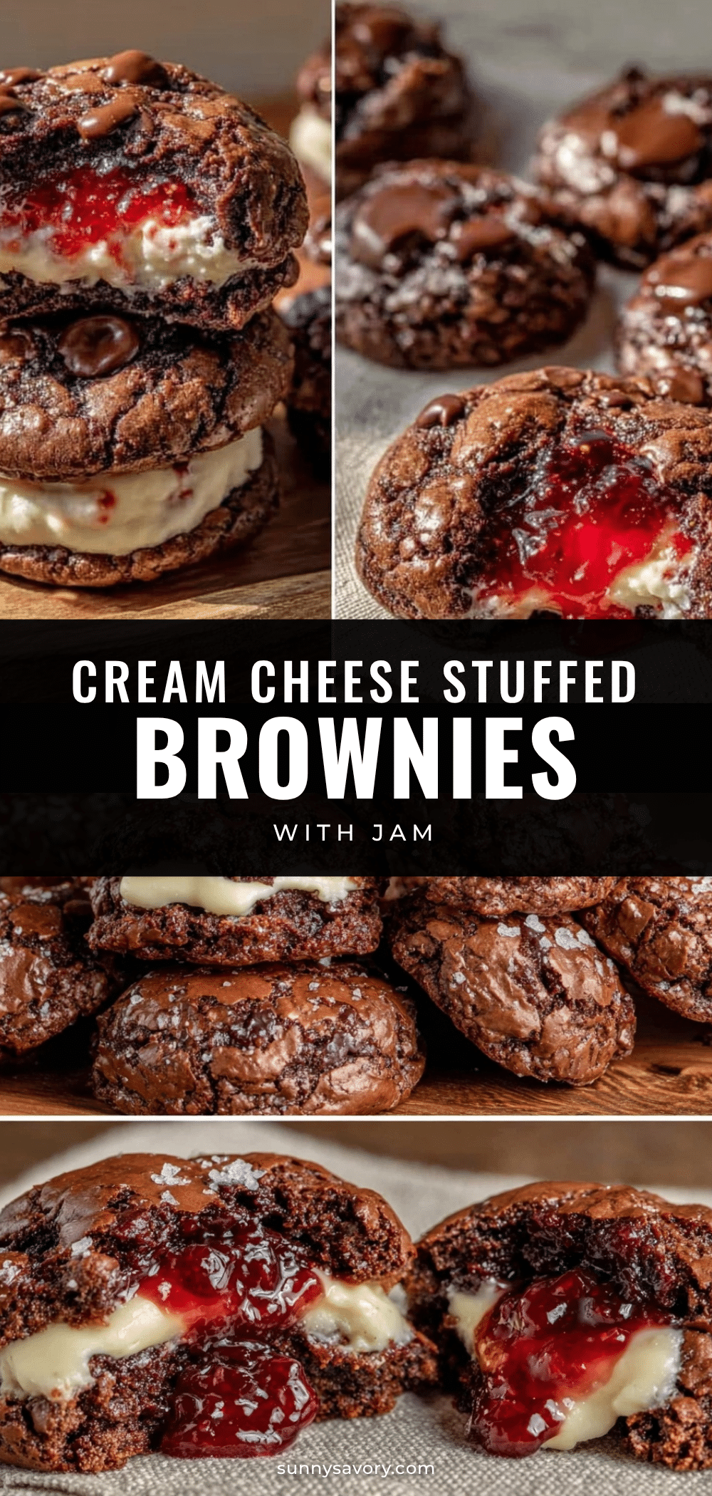 cream cheese stuffed brownie mix cookies recipe
