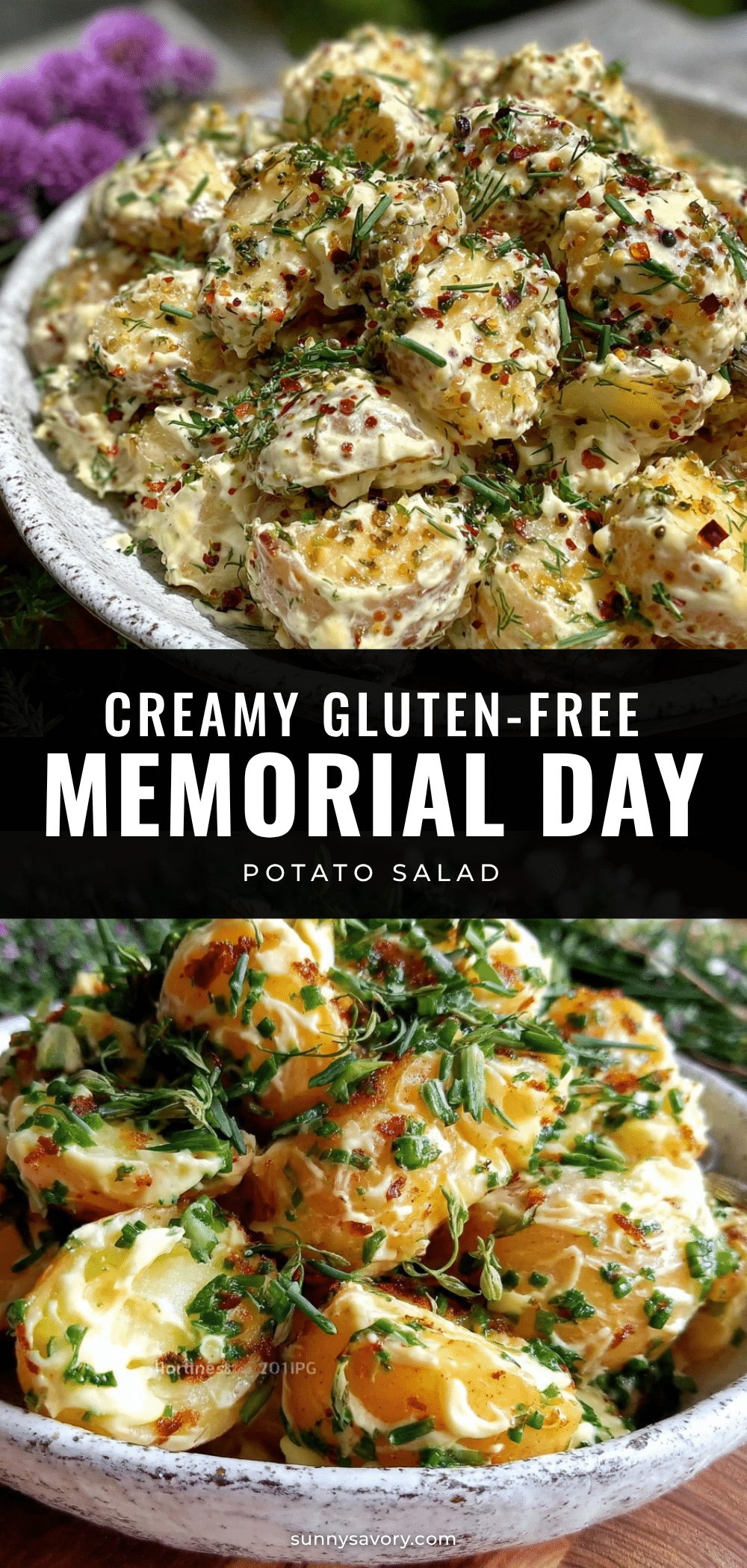 creamy gluten-free memorial day potato salad recipe