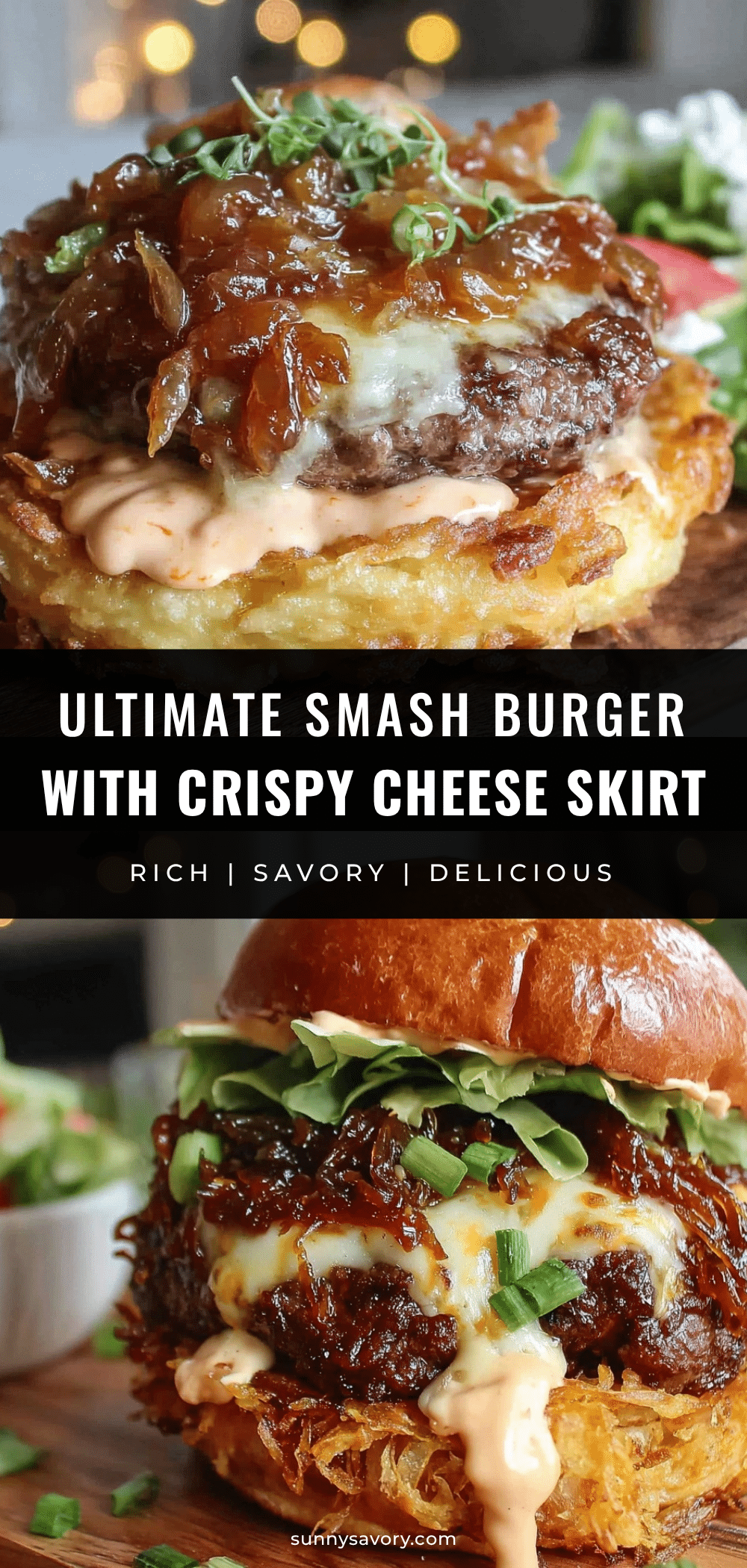flavorful smash burger recipe recipe