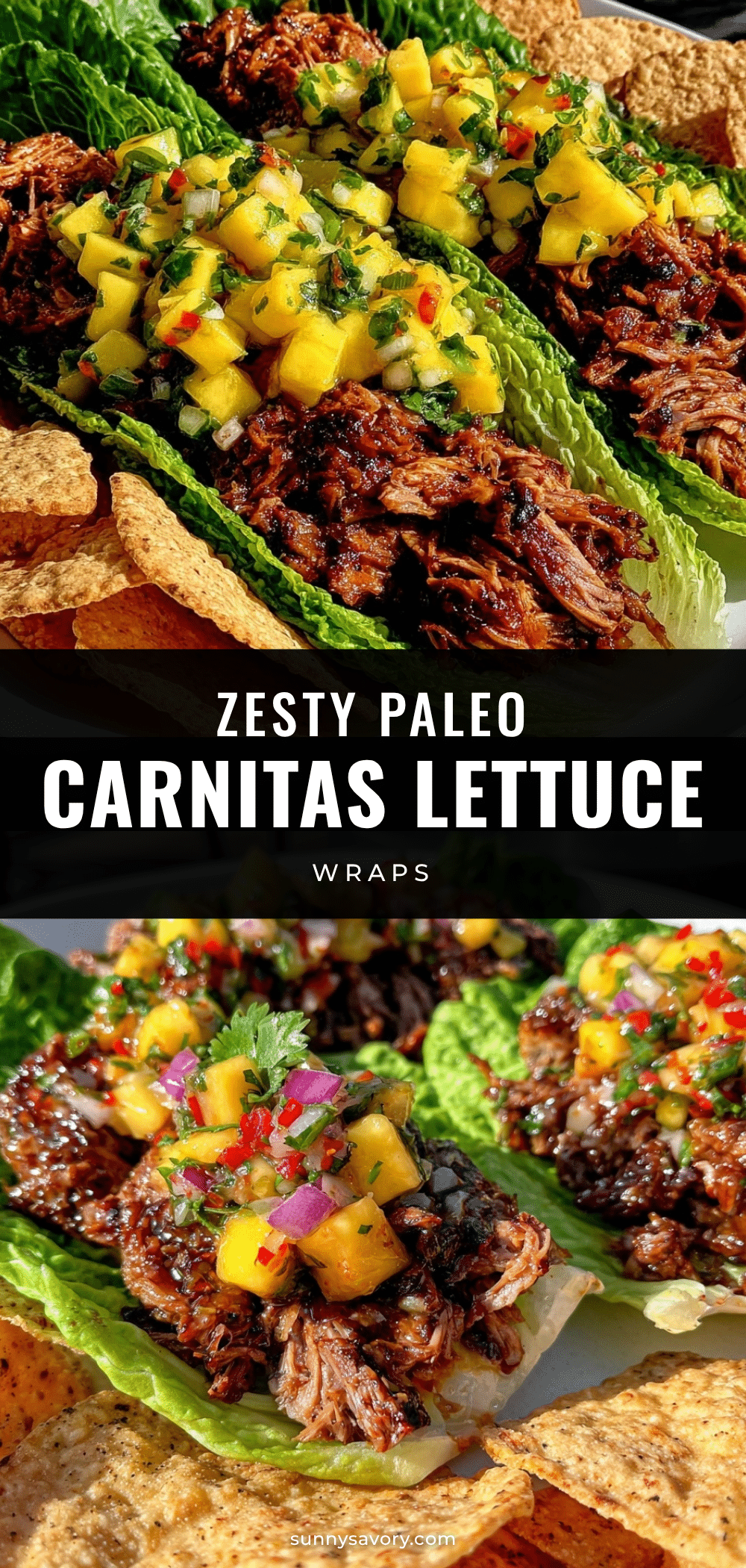 fresh lettuce wrap carnitas recipe recipe
