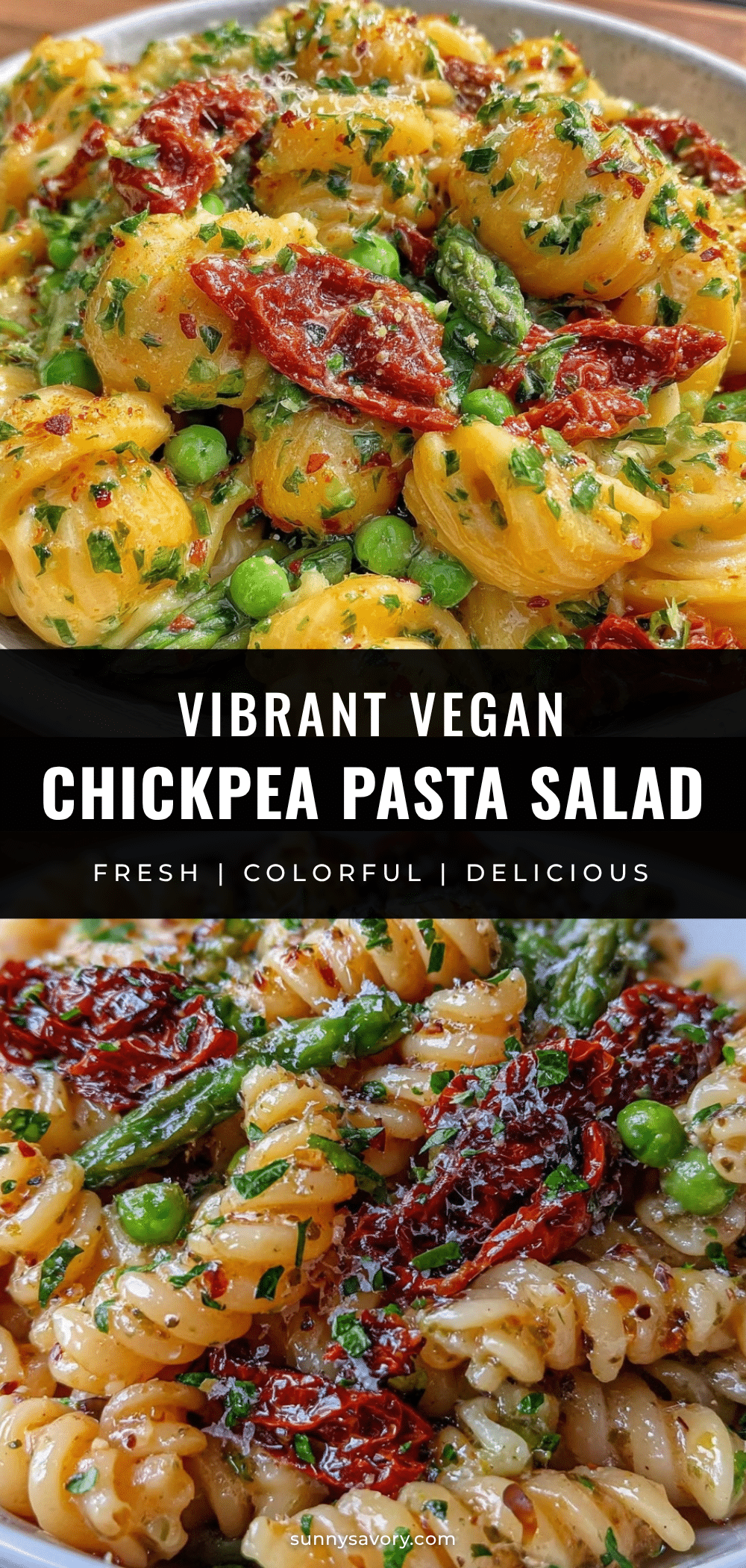 fresh vegan spring pasta salad recipe