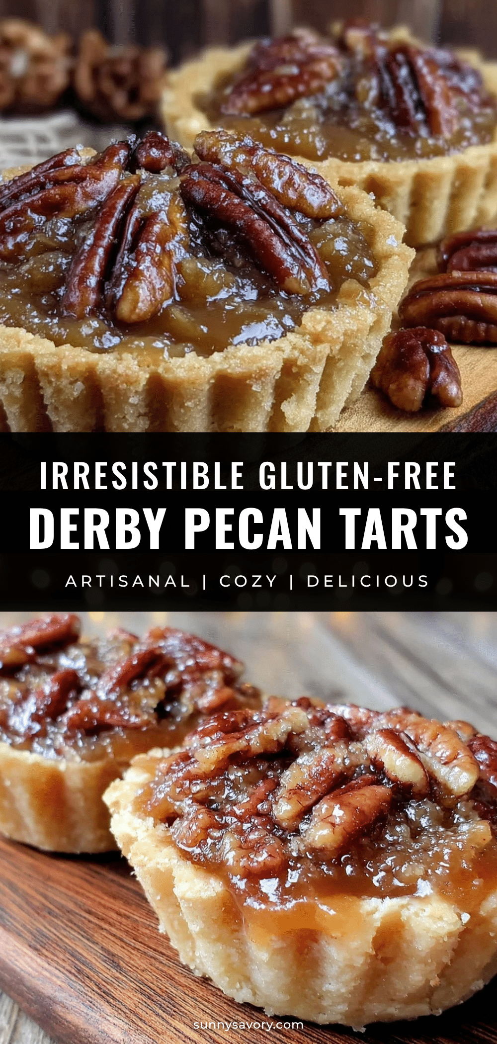 gluten-free derby pecan tarts recipe