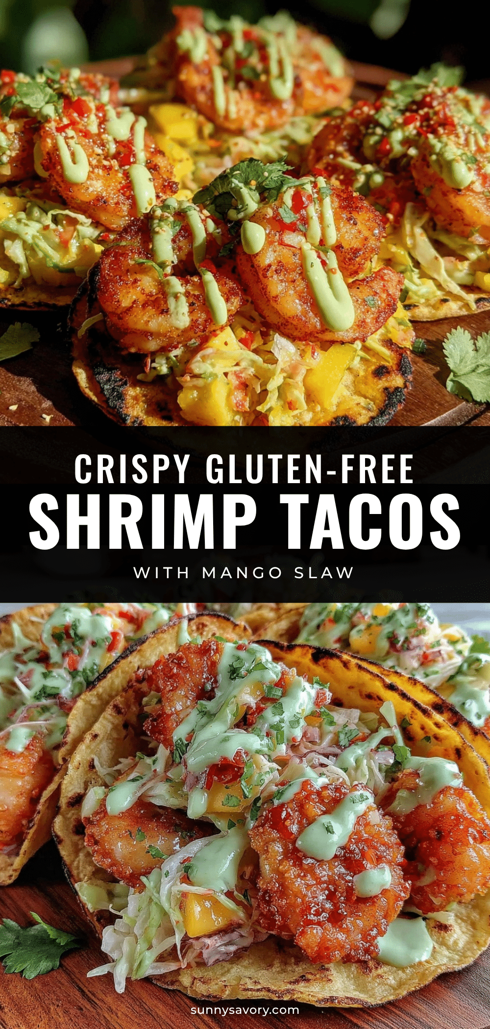 gluten-free summer shrimp tacos recipe
