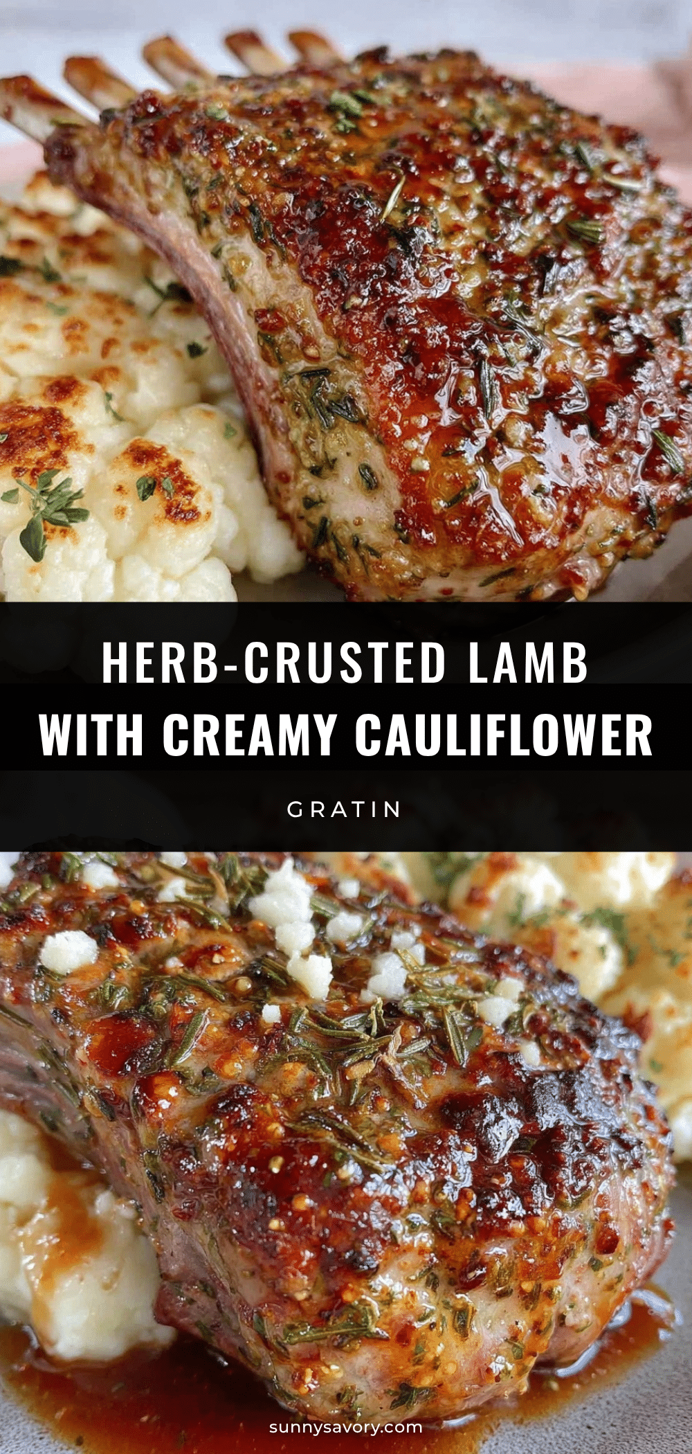 herb-crusted rack of lamb recipe