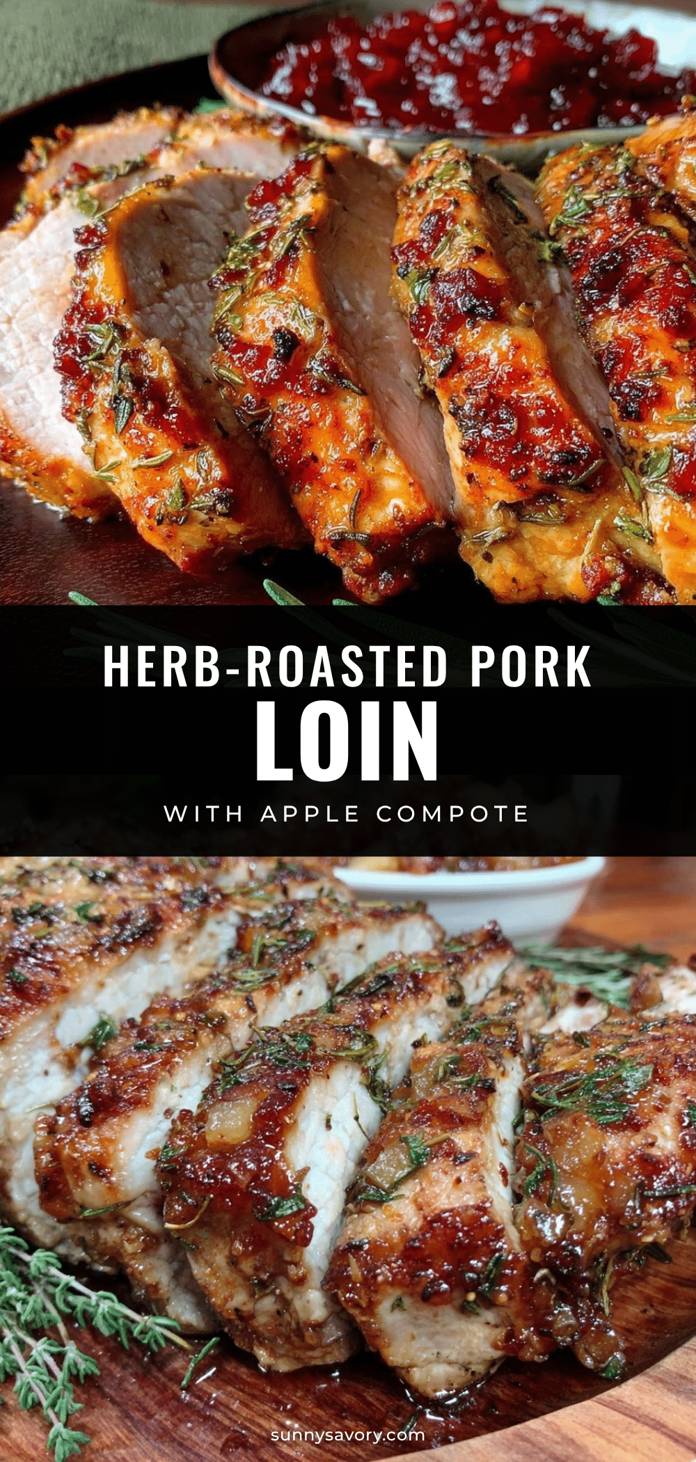 herb-roasted pork loin recipe