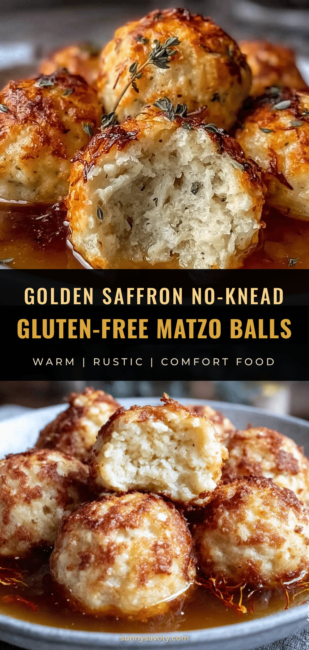 no-knead gluten-free matzo balls recipe