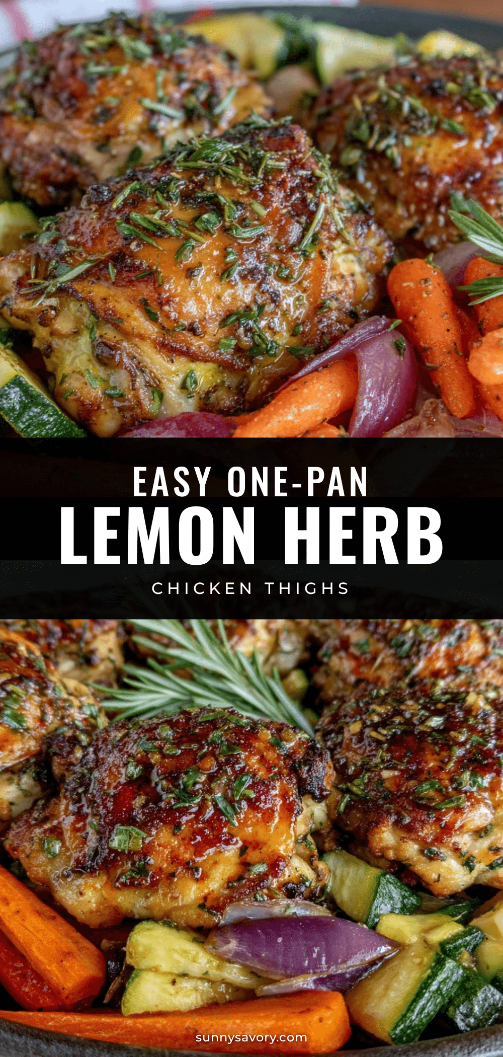 one-pan lemon herb chicken thighs recipe