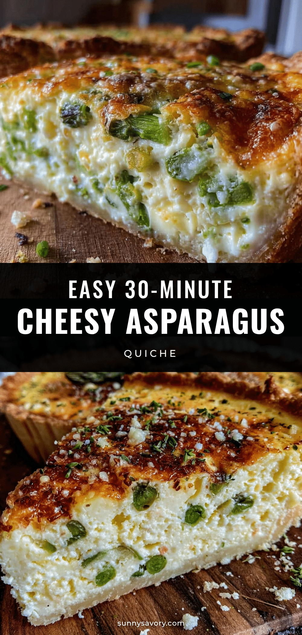 asparagus and gruyere quiche recipe