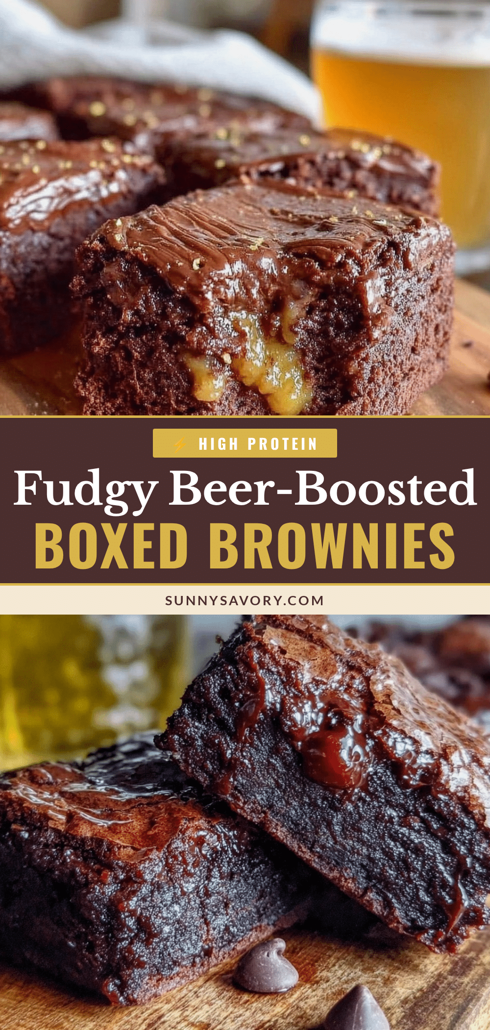 boxed brownies with beer recipe
