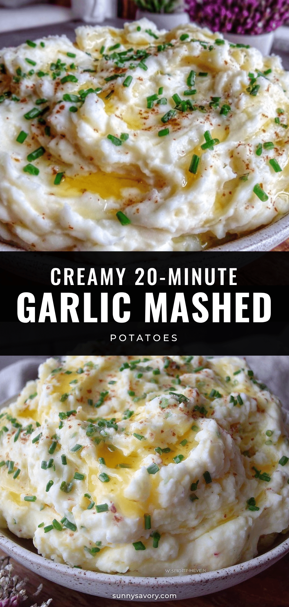 creamy garlic mashed potatoes recipe