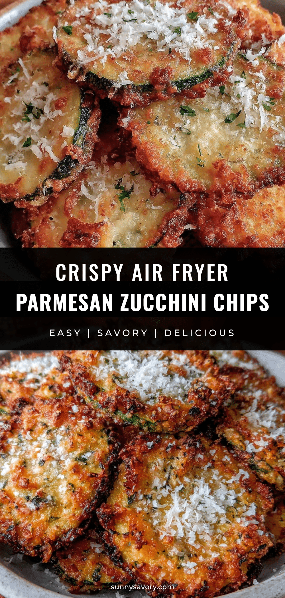 crispy air fryer parmesan zucchini chips recipe