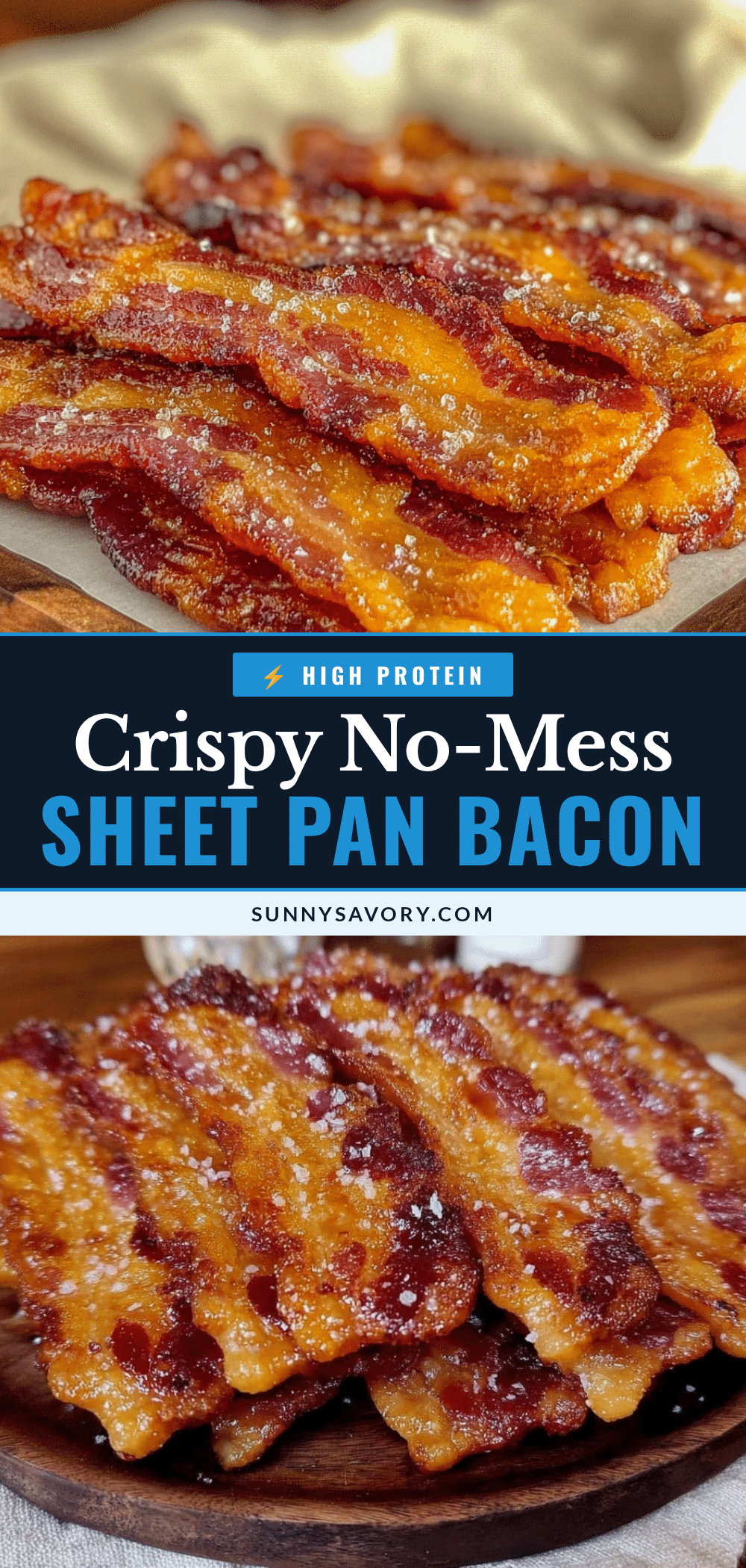 crispy sheet pan bacon recipe