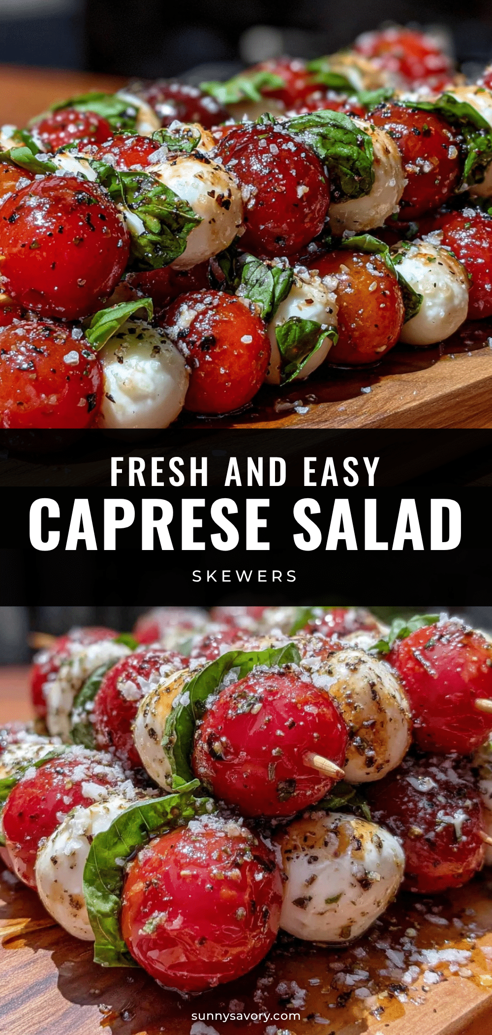 Easy 15-Minute Caprese Salad Skewers recipe