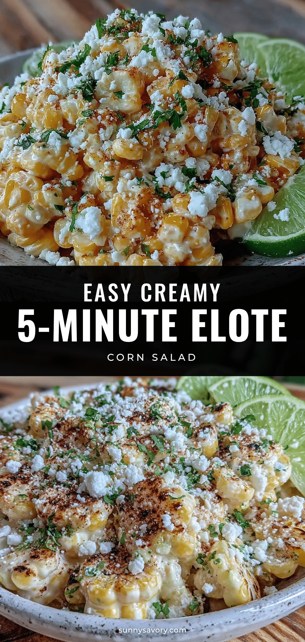 easy 5-minute elote corn salad recipe recipe