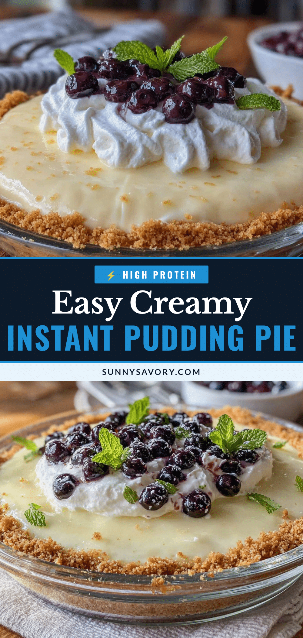 easy creamy instant pudding pie recipe