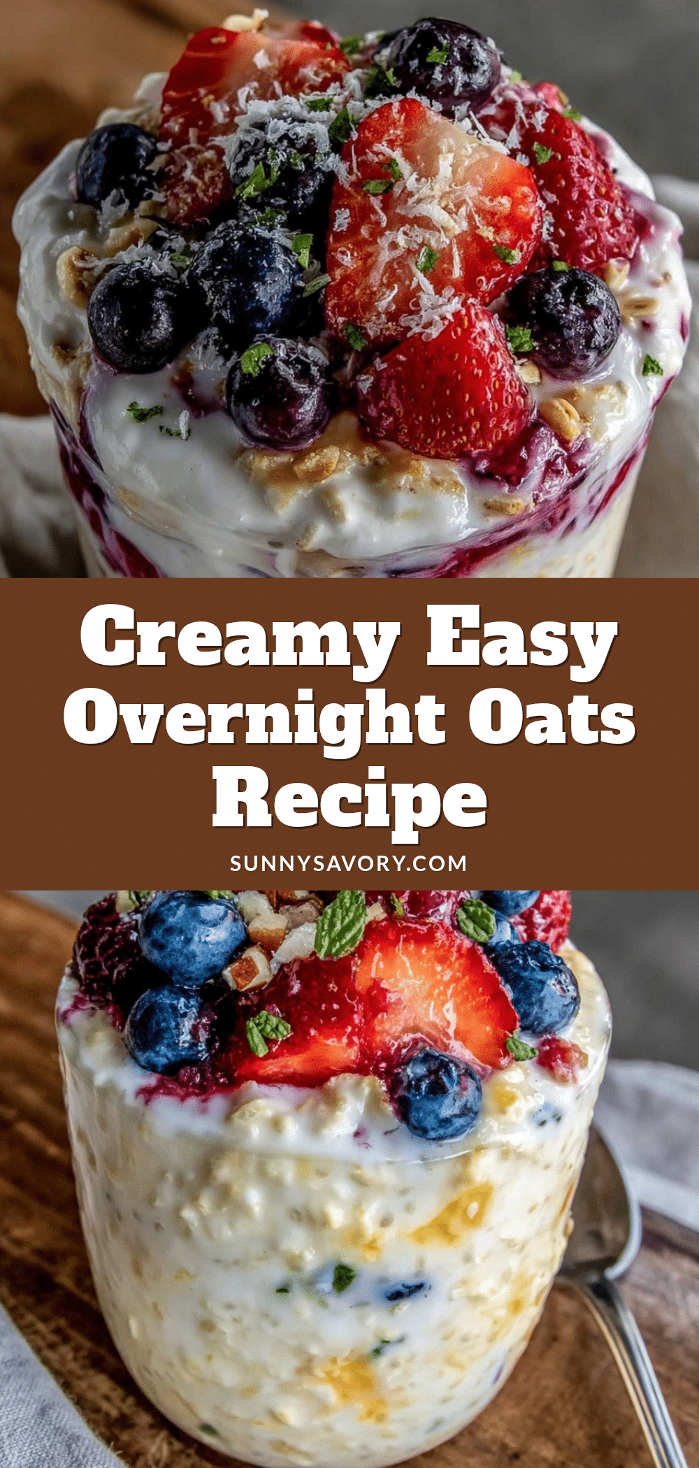 easy creamy overnight oats recipe recipe