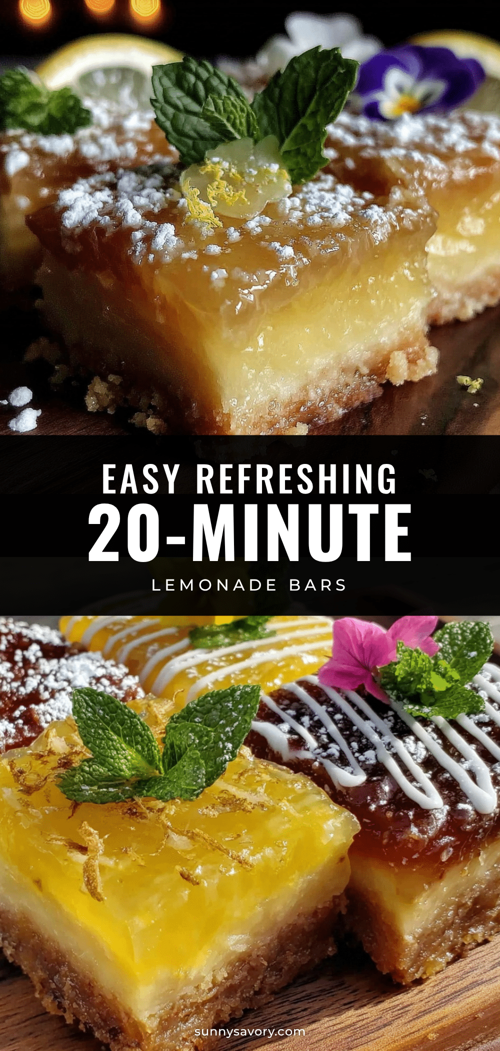 easy quick lemonade bars recipe