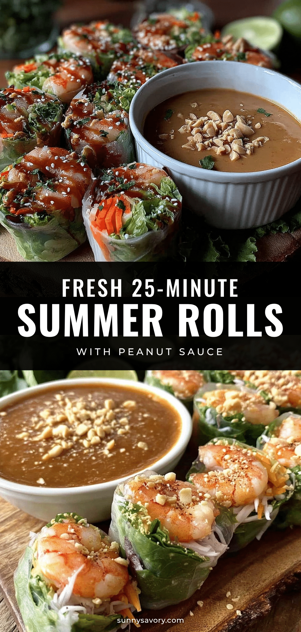 fresh summer rolls recipe