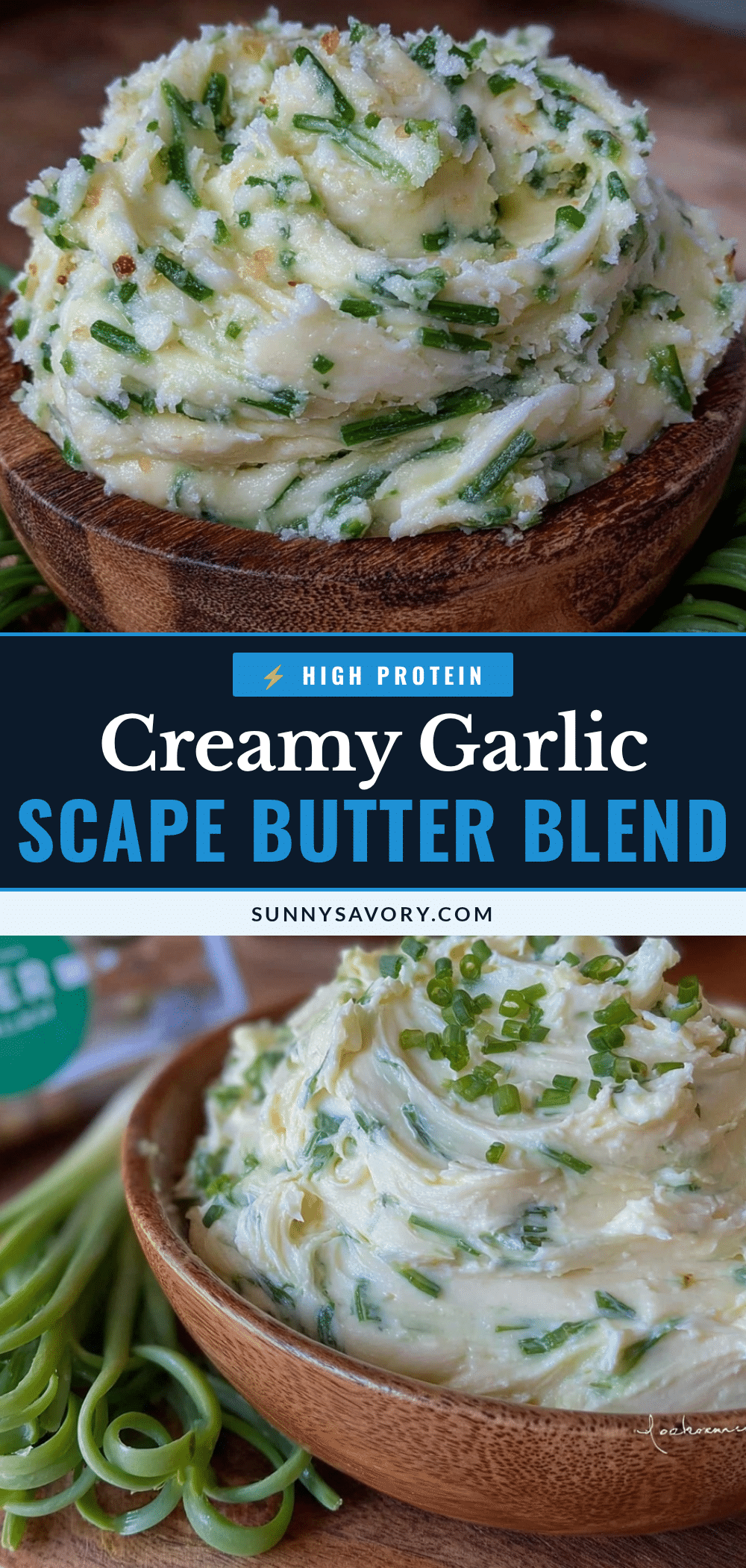 garlic scape butter recipe