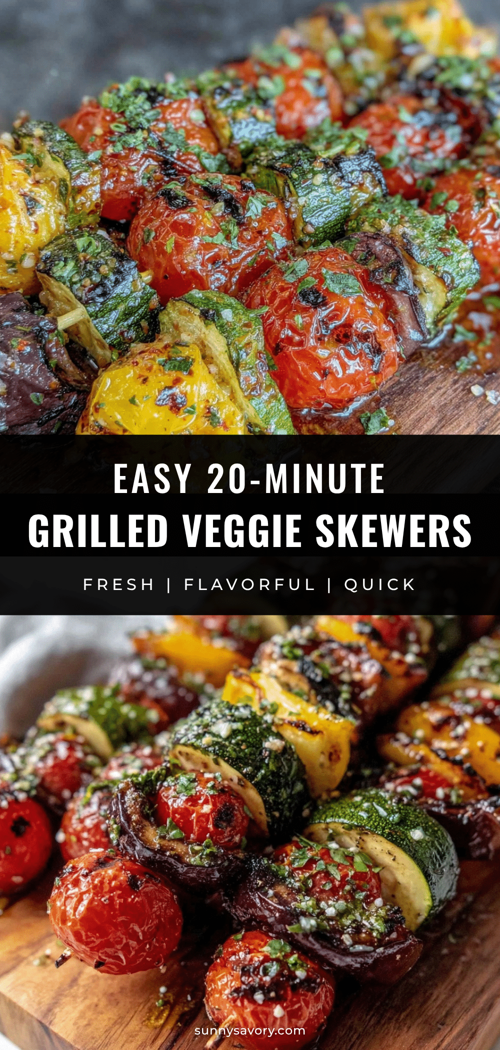 grilled vegetable skewers recipe