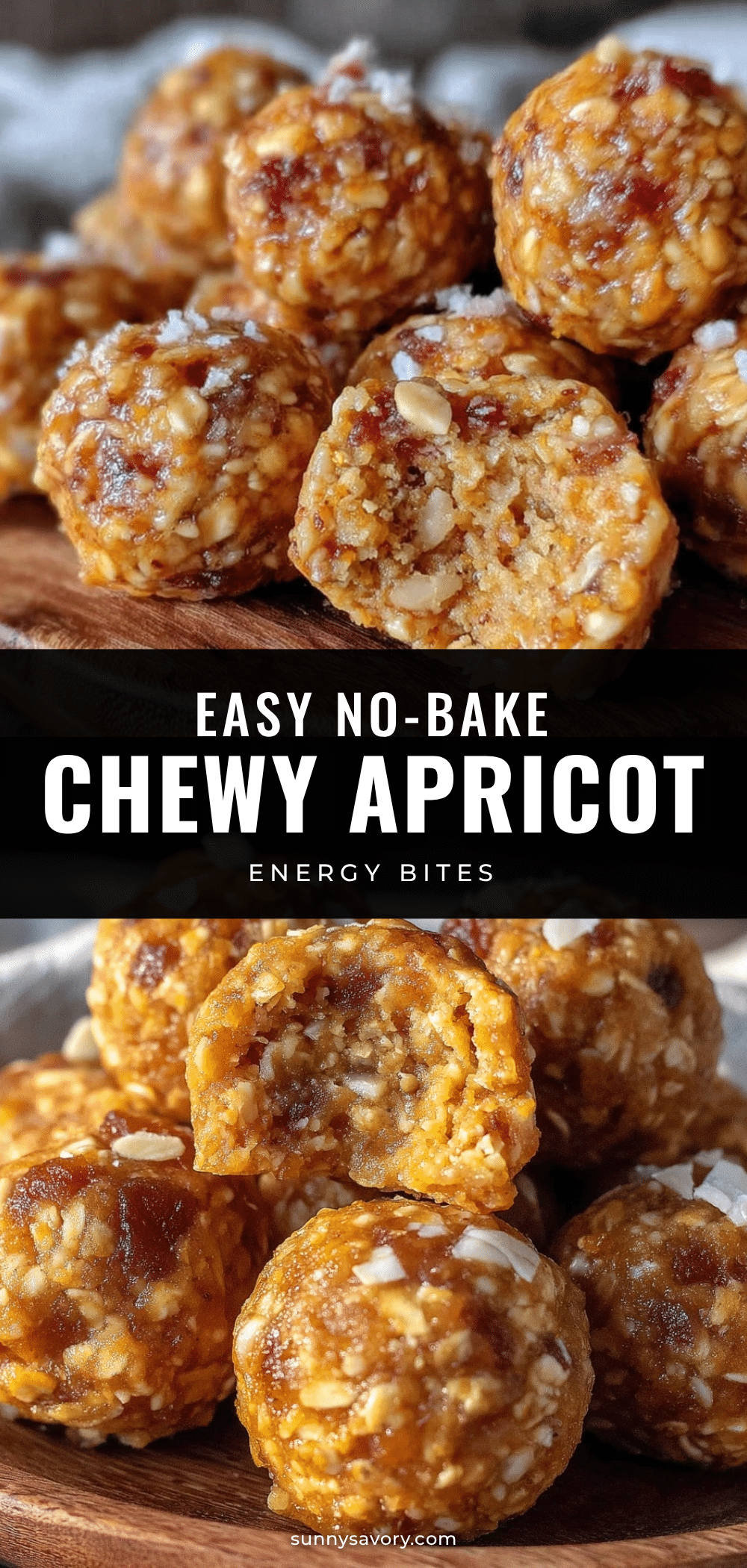 No-Bake Apricot Energy Bites recipe