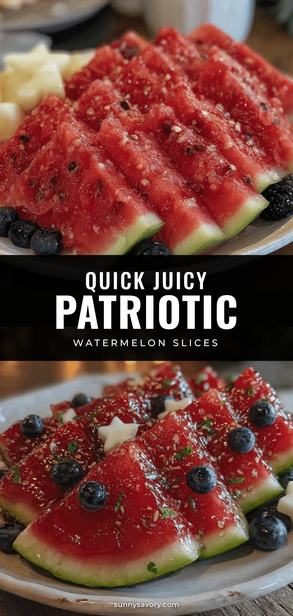 patriotic watermelon slices recipe
