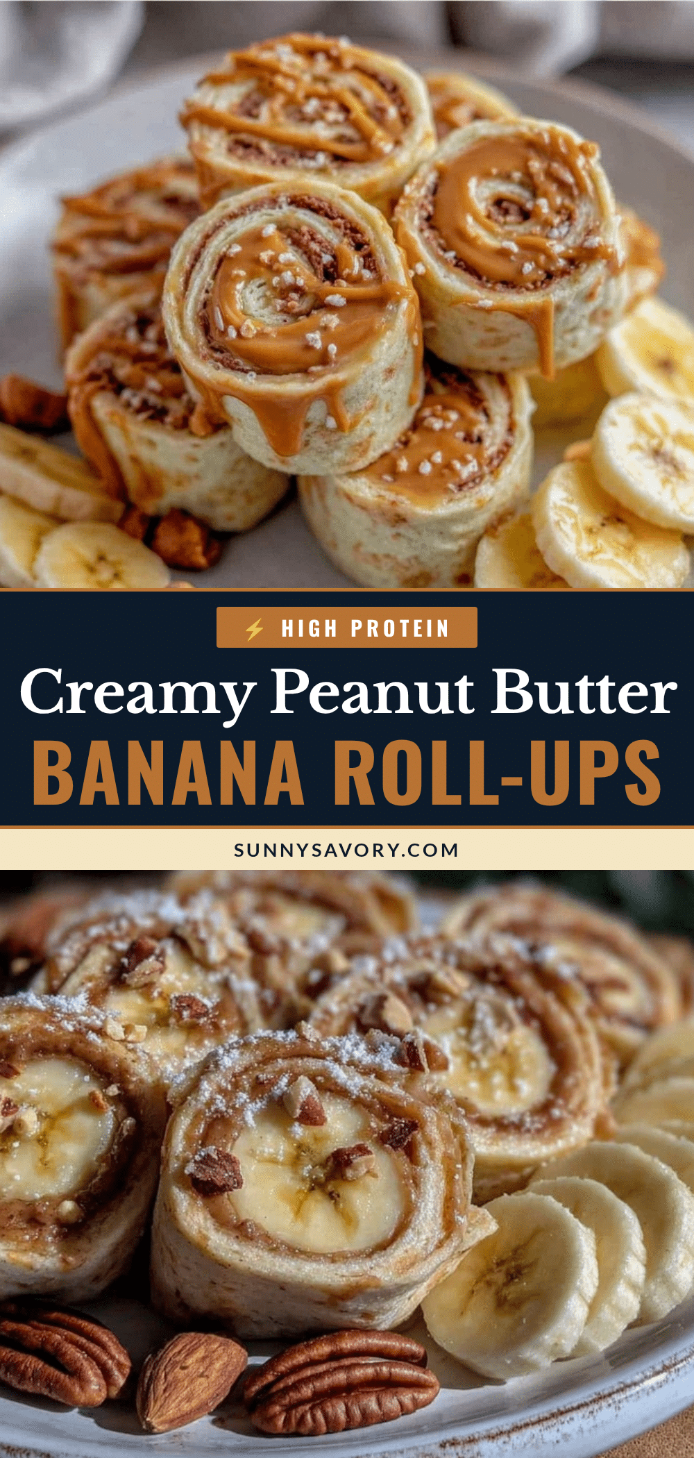 peanut butter banana roll-ups recipe