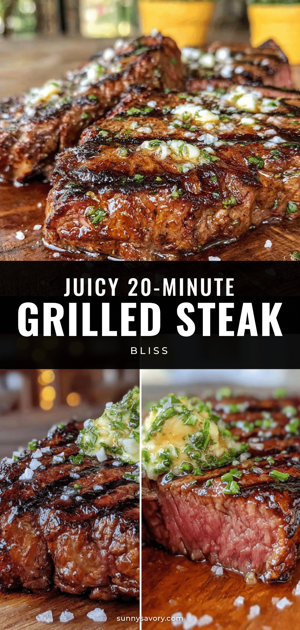 quick 20-minute grilled steak recipe