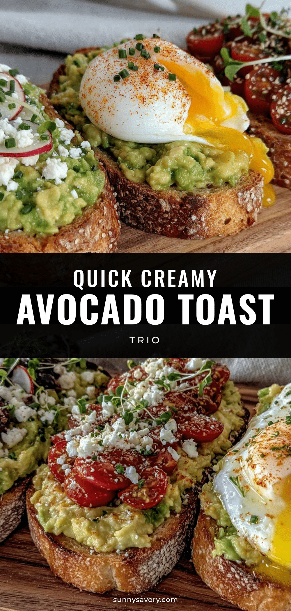 quick creamy avocado toast recipe