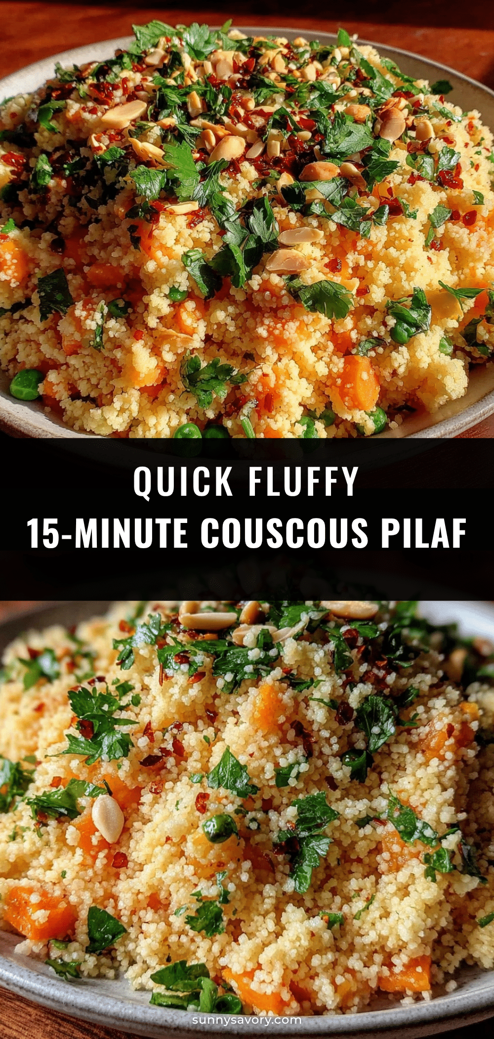 quick fluffy couscous pilaf recipe