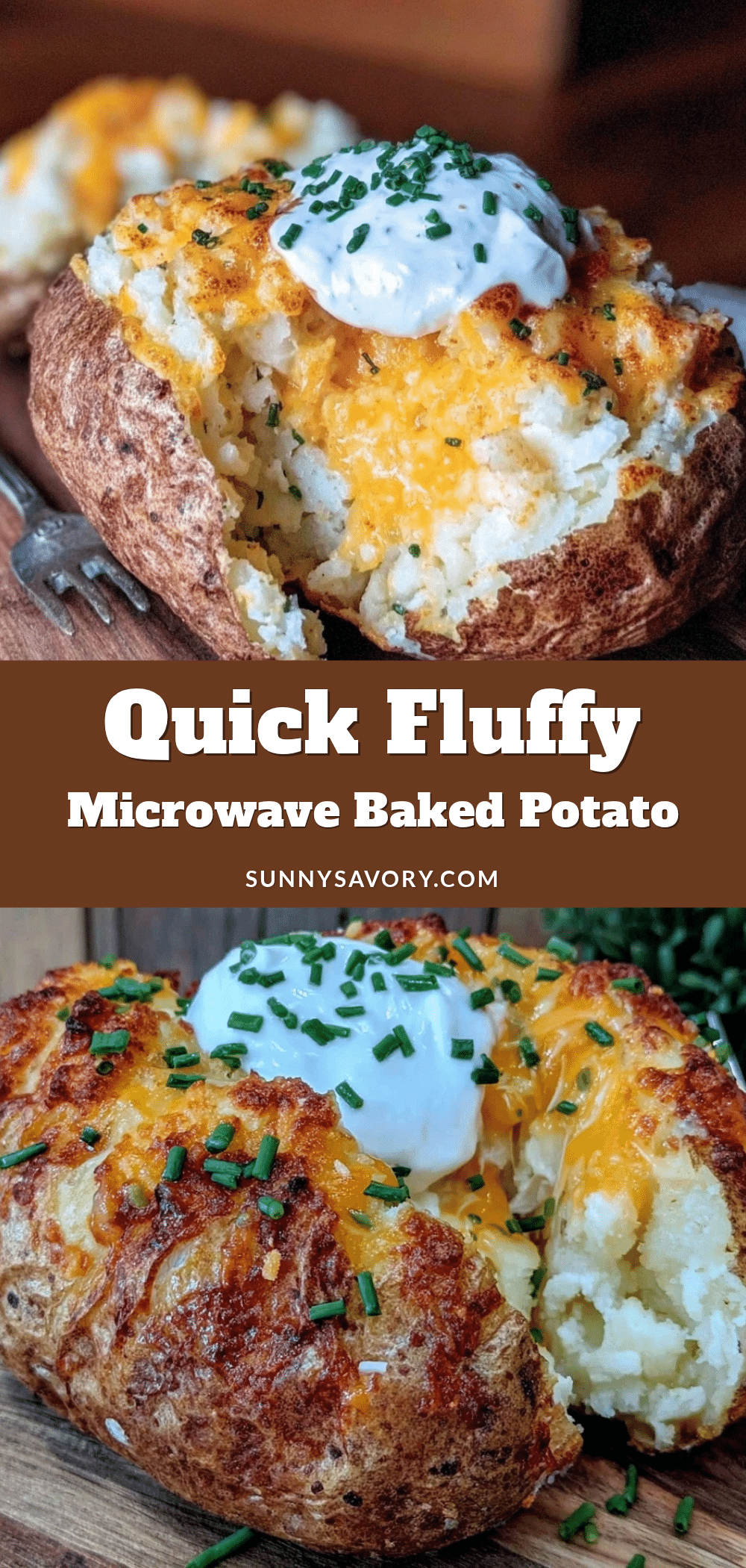 quick fluffy microwave baked potato recipe