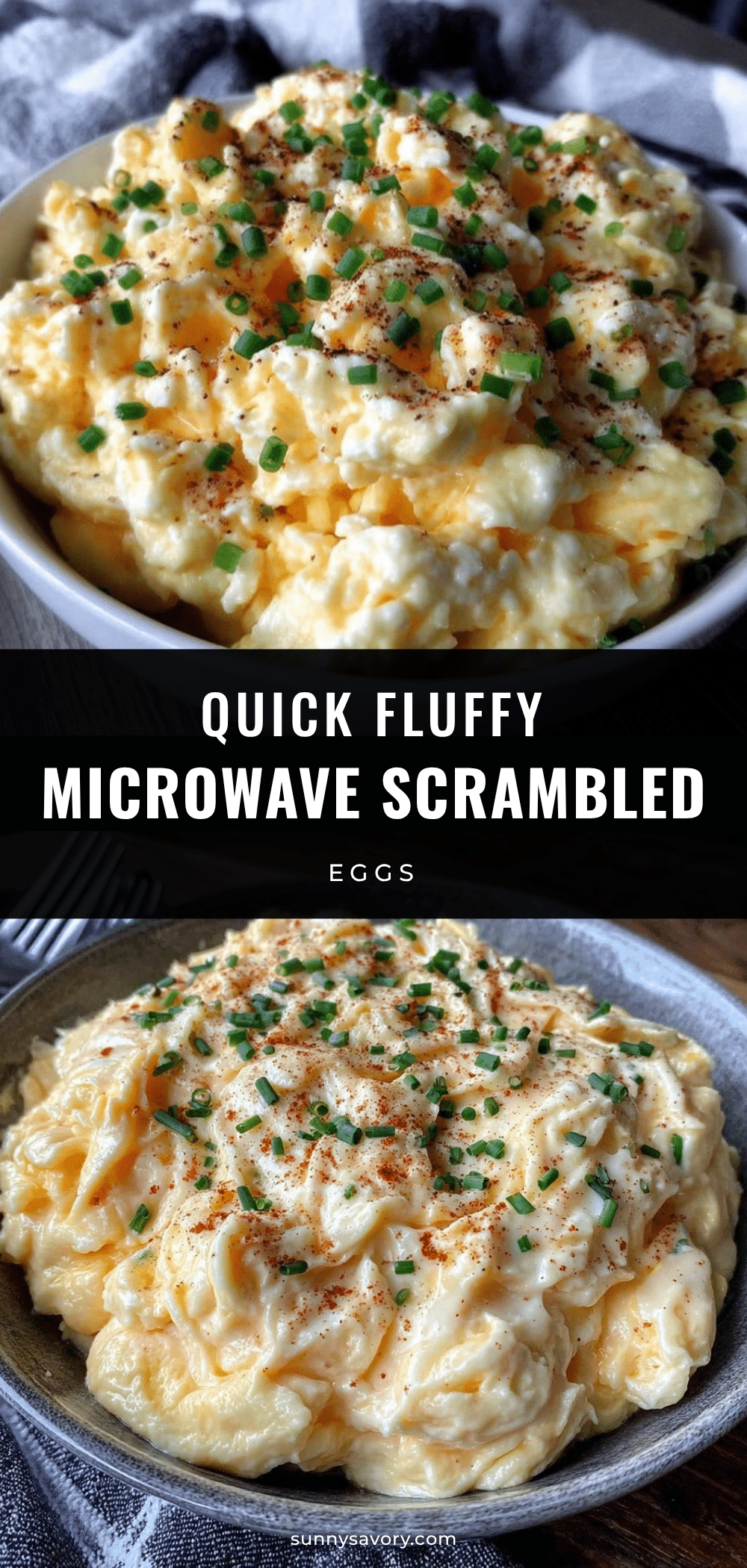 quick fluffy microwave scrambled eggs recipe recipe