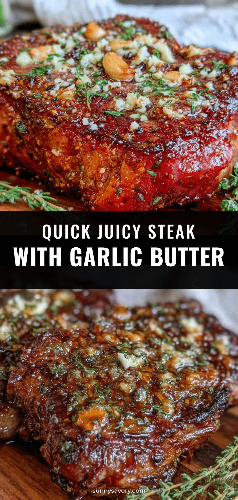 quick juicy steak recipe