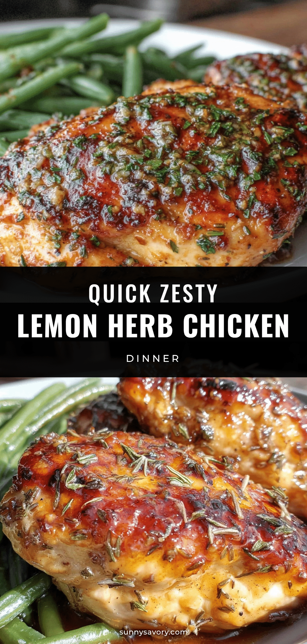 quick lemon herb chicken recipe