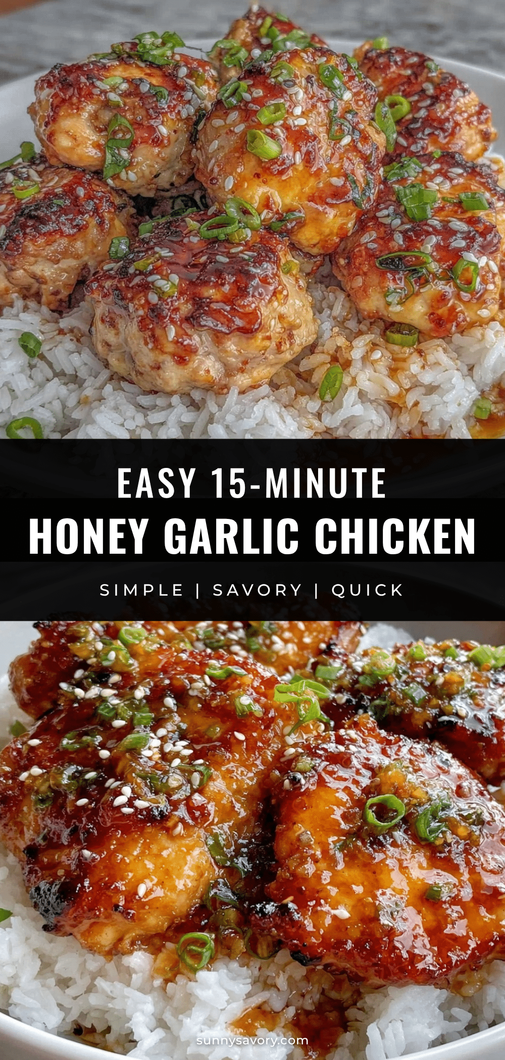soy honey garlic chicken recipe