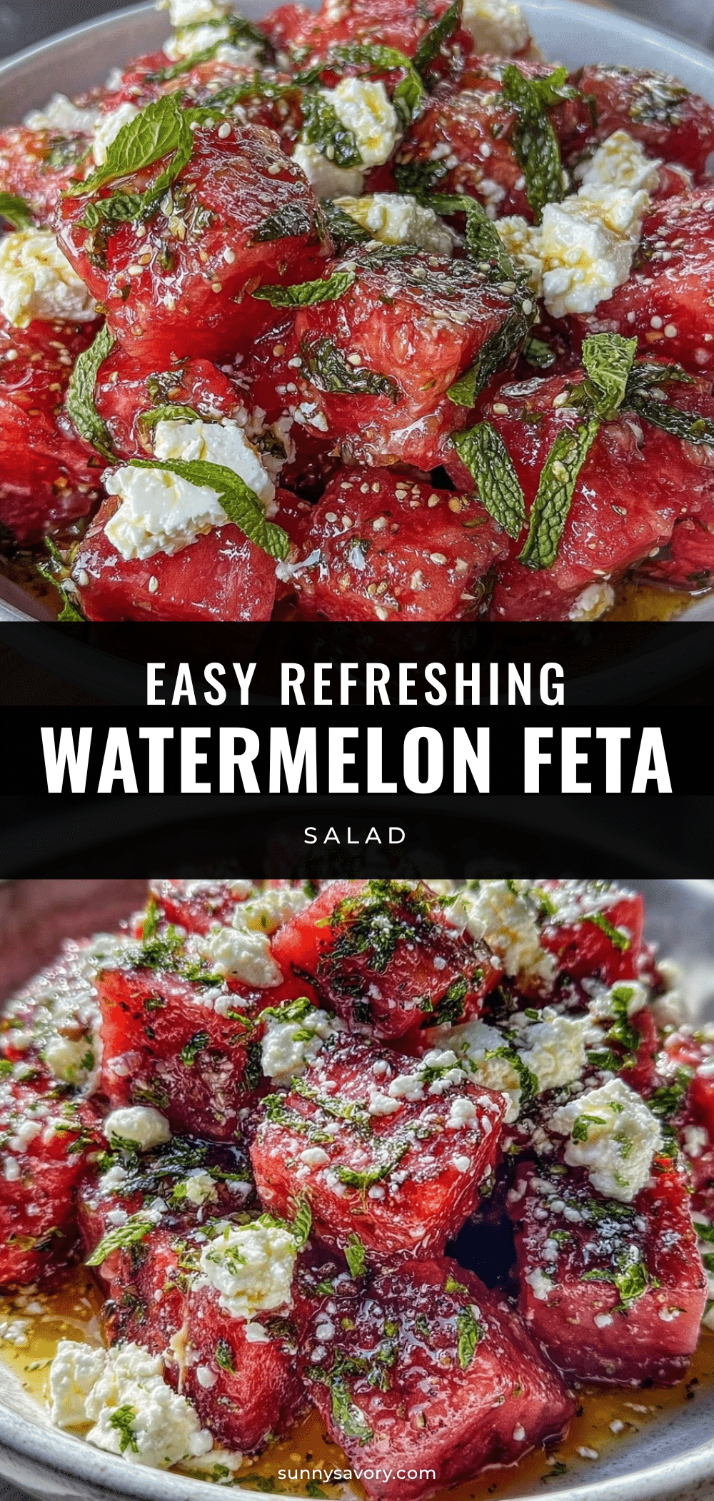 watermelon feta salad recipe