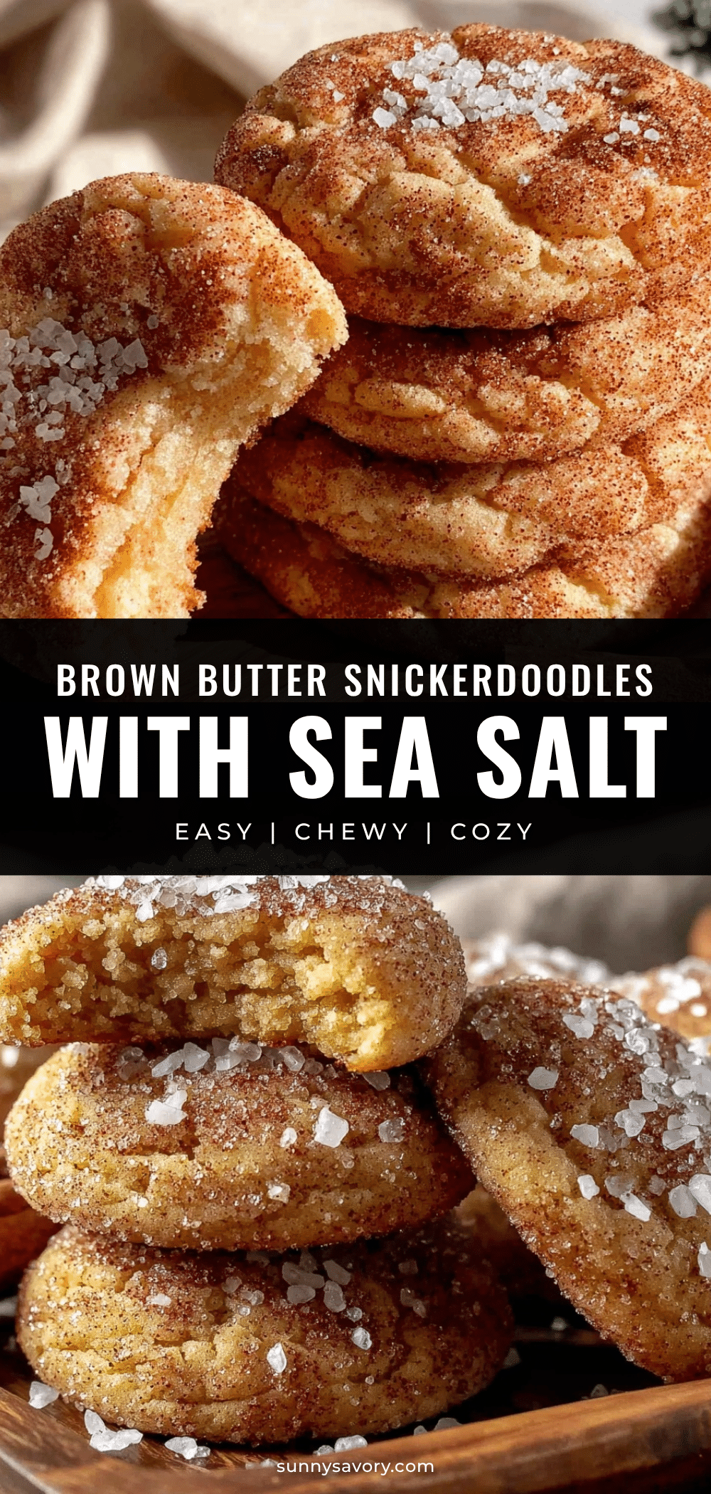 brown butter snickerdoodles recipe