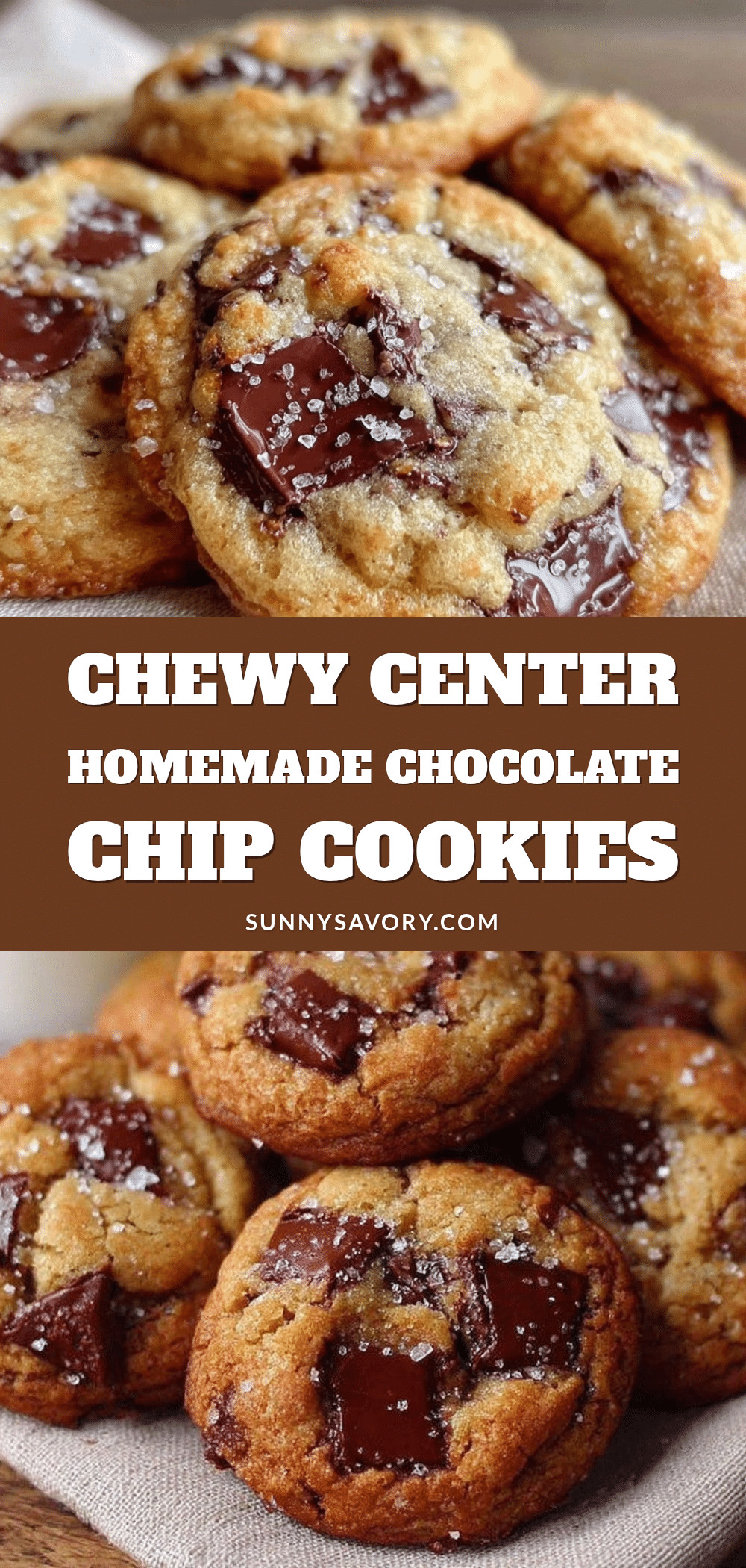 chewy homemade chocolate chip cookies recipe
