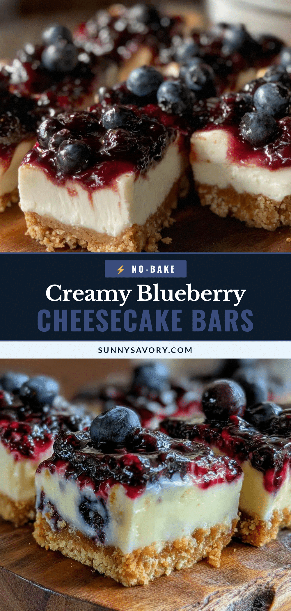 creamy blueberry cheesecake flag bars recipe