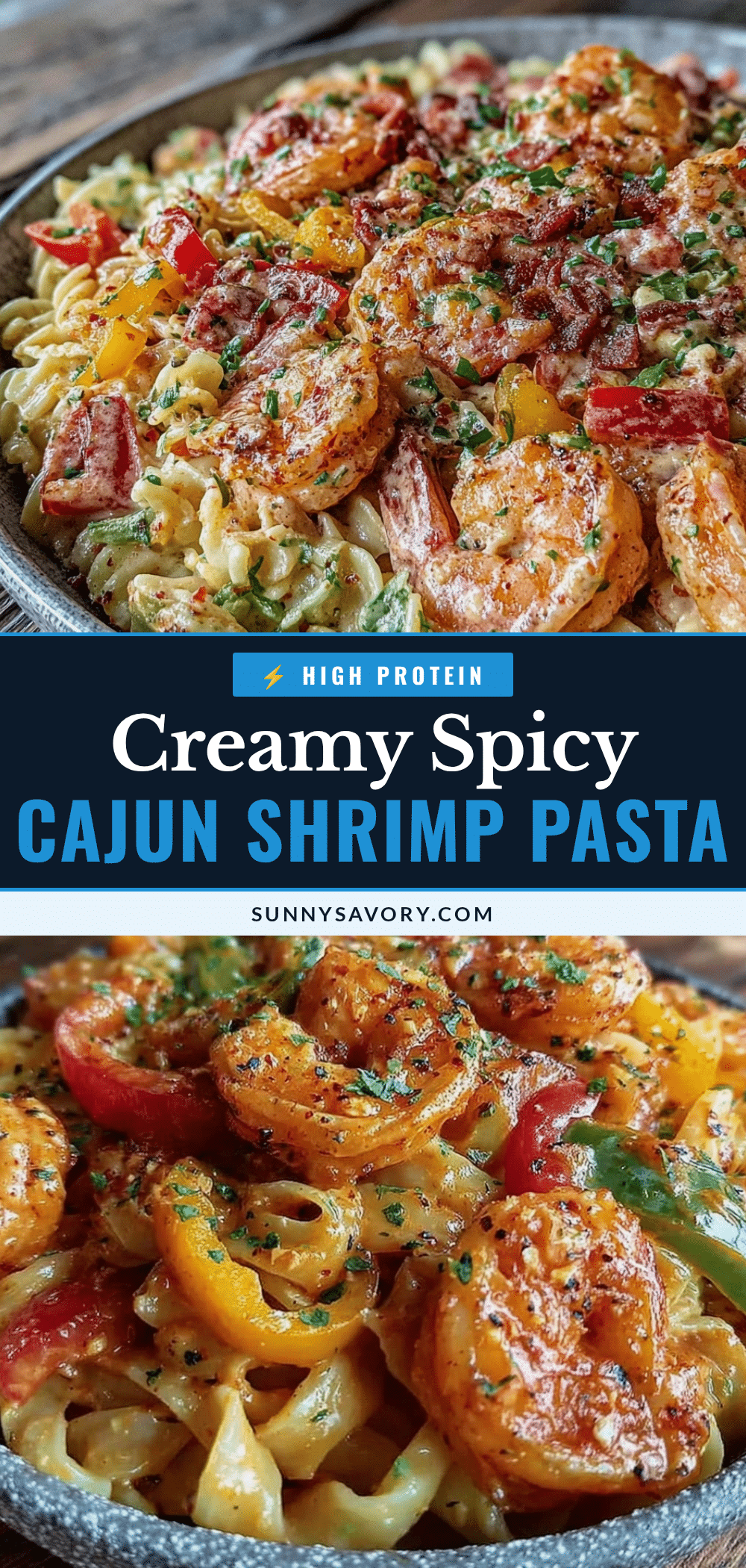 creamy cajun shrimp pasta recipe