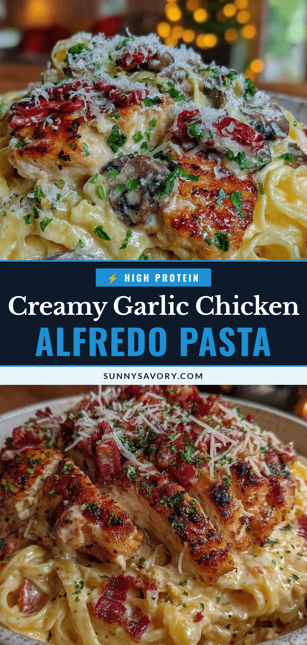 creamy chicken alfredo pasta recipe