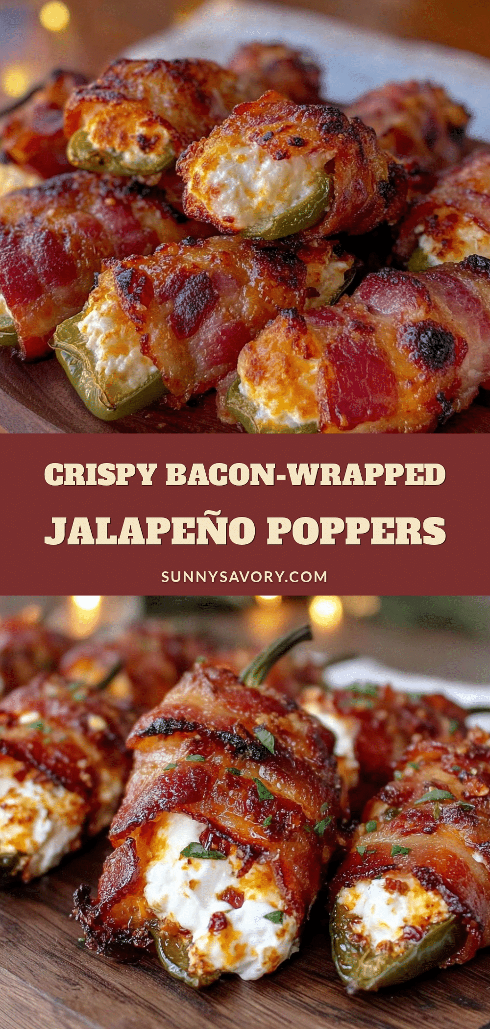 crispy bacon-wrapped jalapeño poppers recipe
