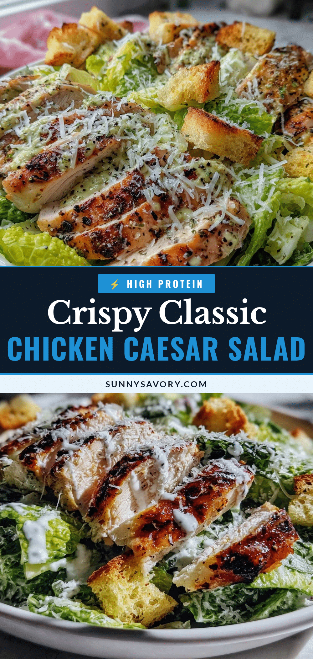 crispy classic chicken caesar salad recipe