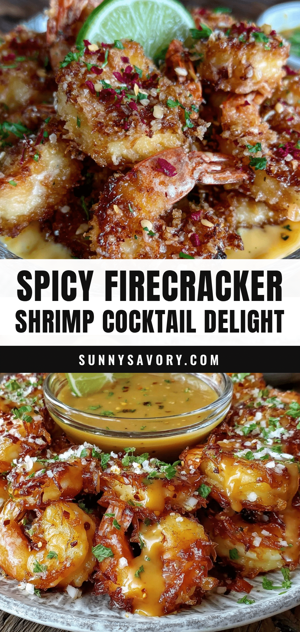 Crispy Firecracker Shrimp Cocktail recipe