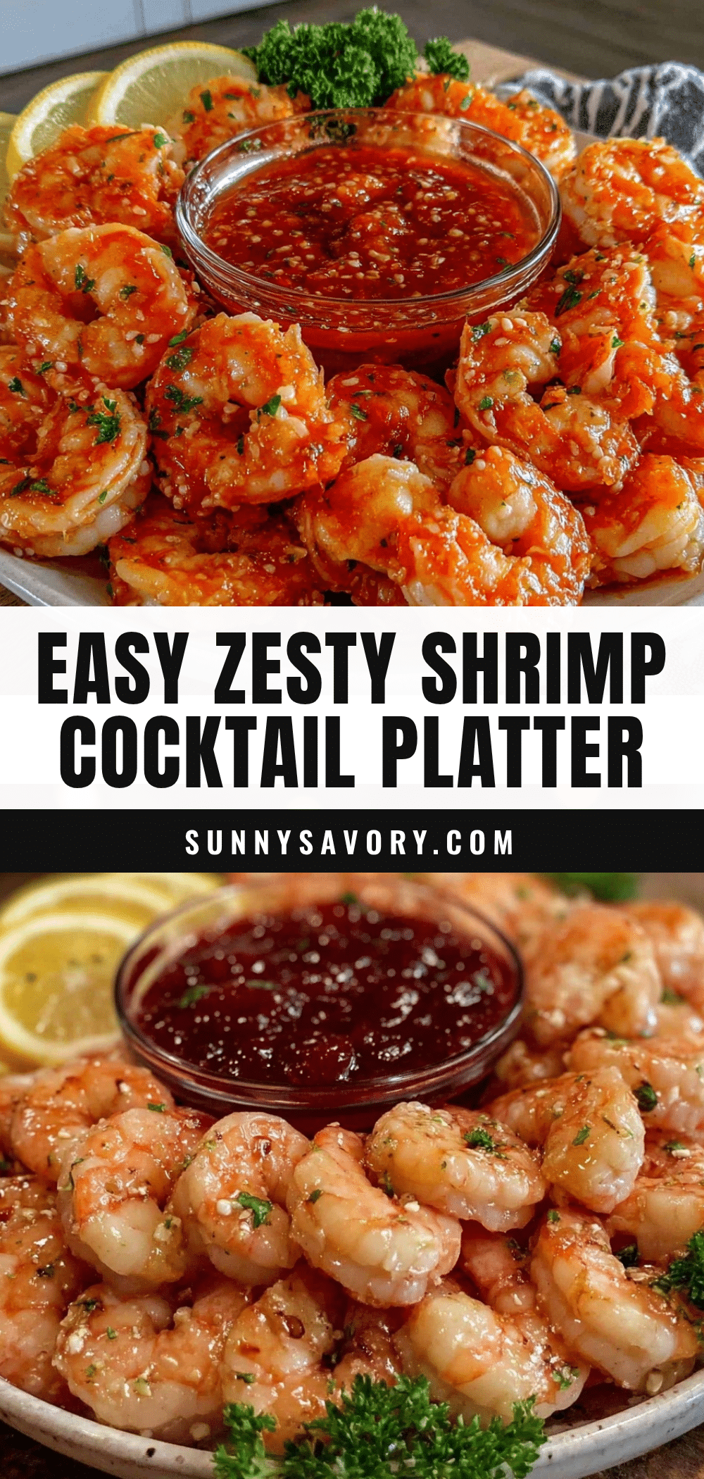 easy zesty shrimp cocktail platter recipe