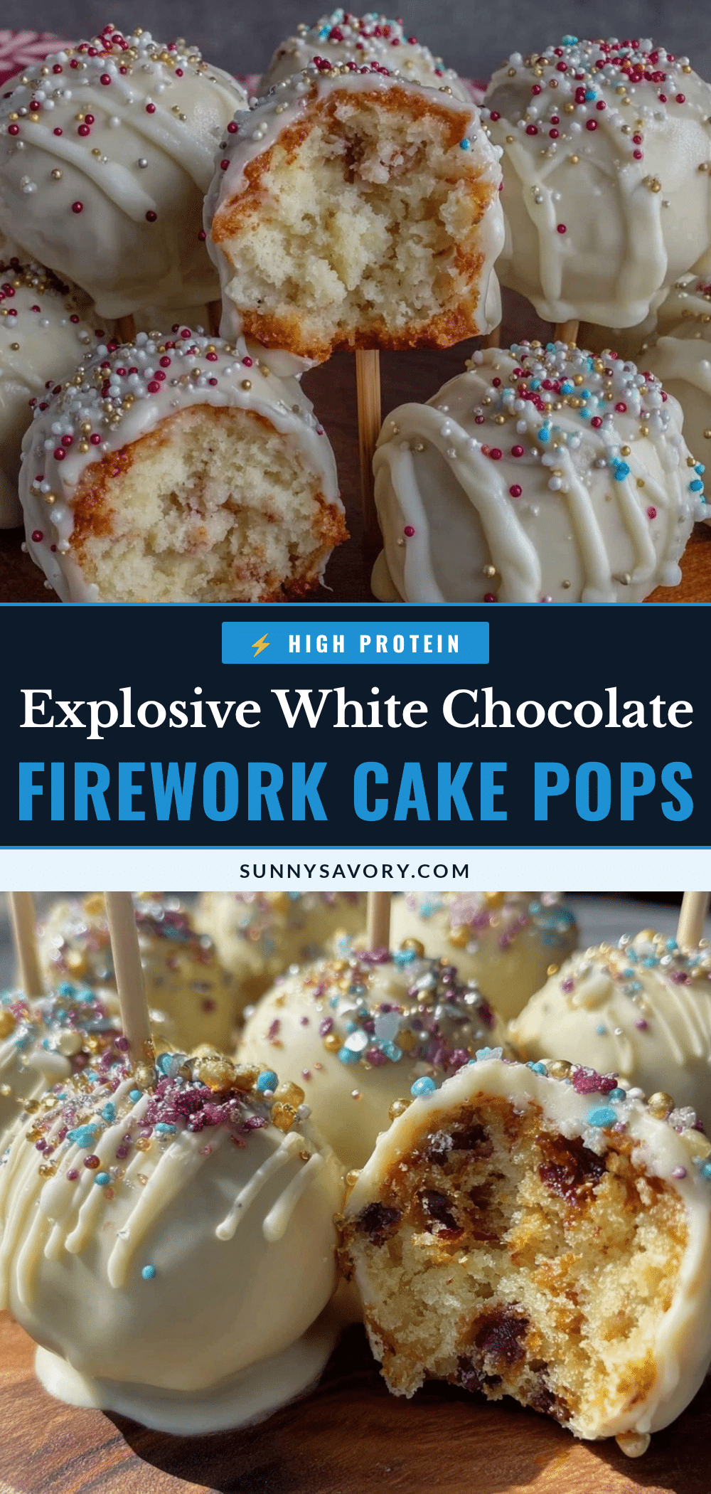 firework explosion cake pops recipe