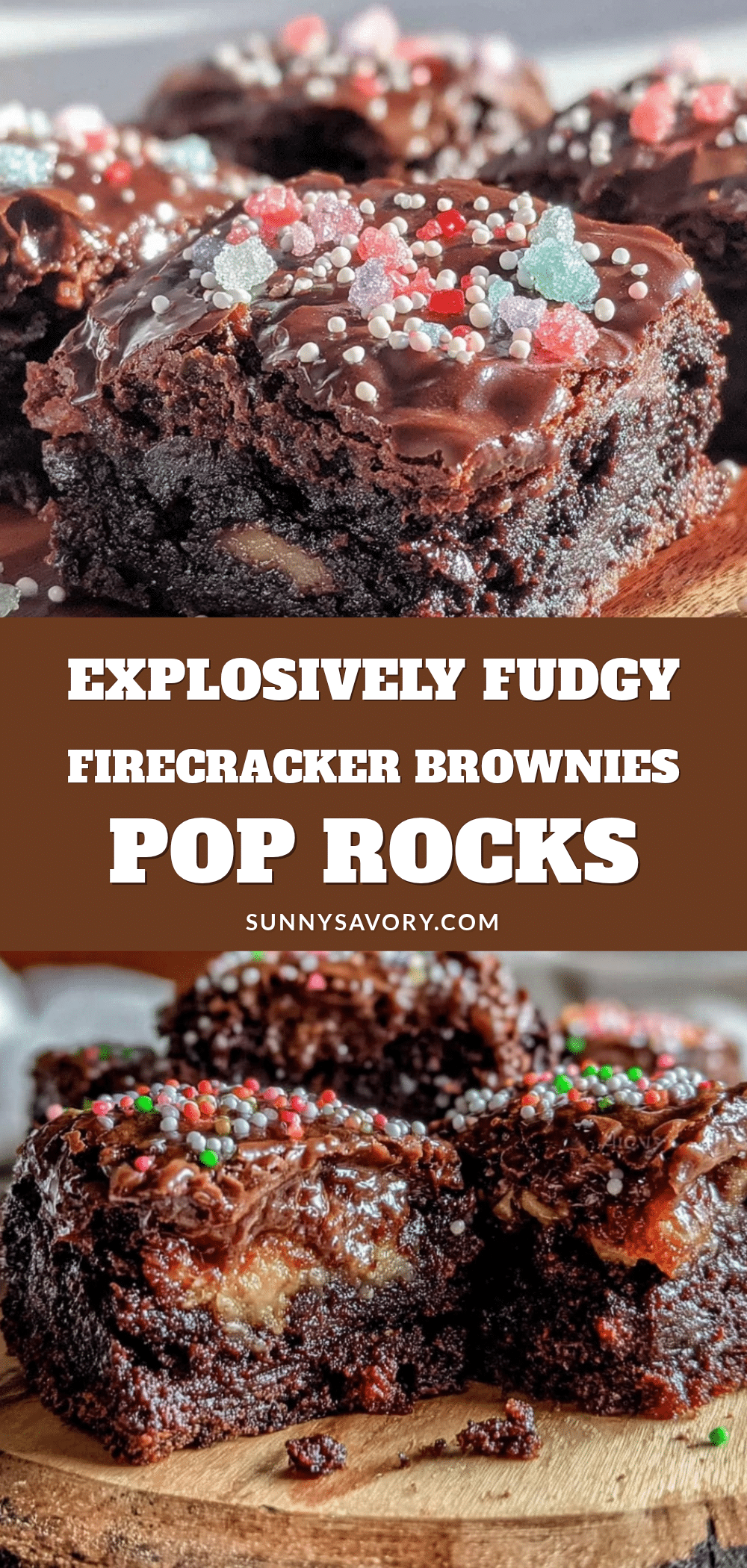 Flavorful Firecracker Brownies recipe