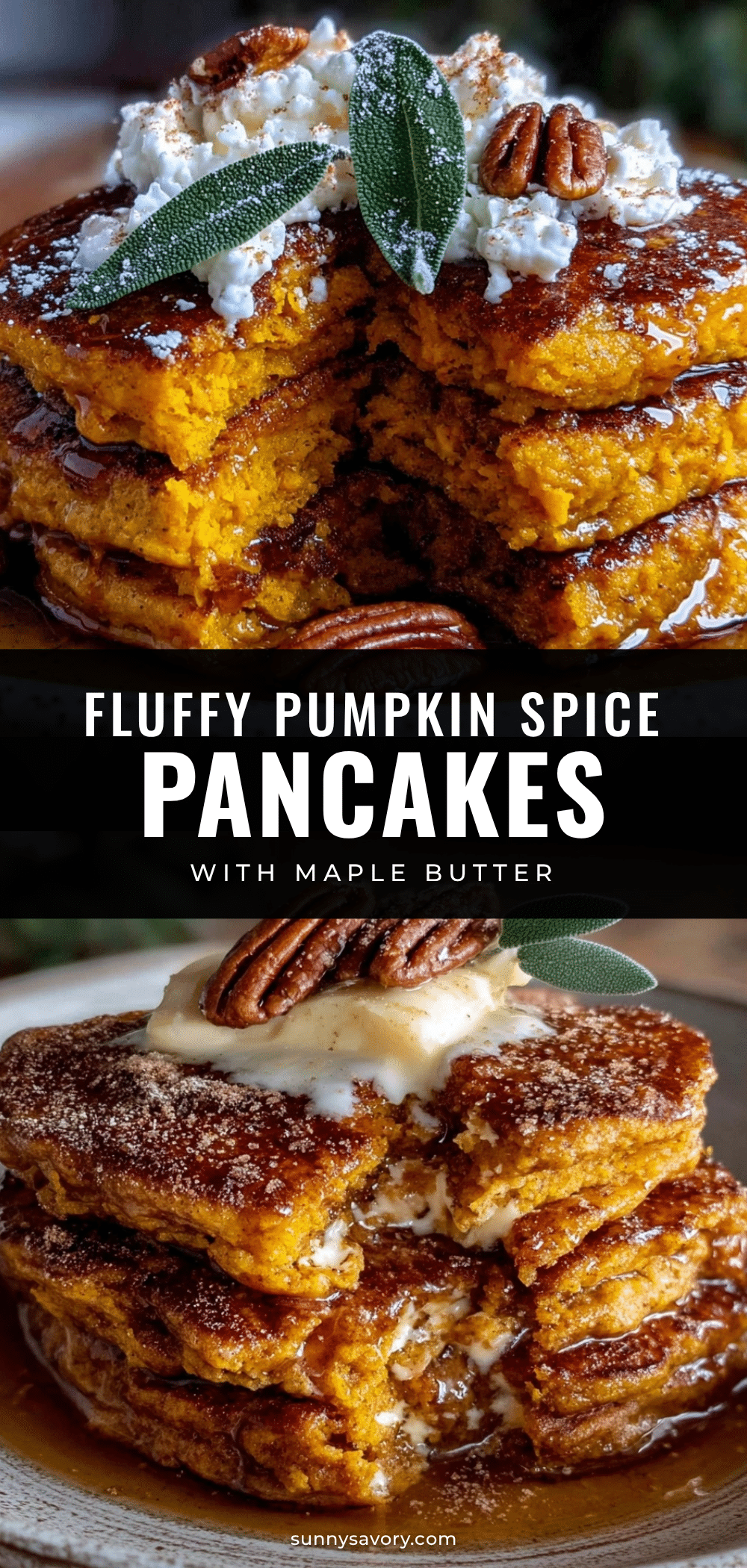 fluffy pumpkin spice pancakes recipe